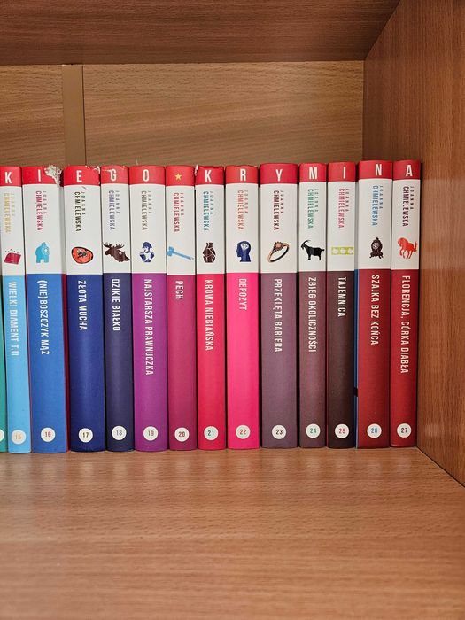 Joanna Chmielewska pełna kolekcja Królowa Polskiego Kryminału