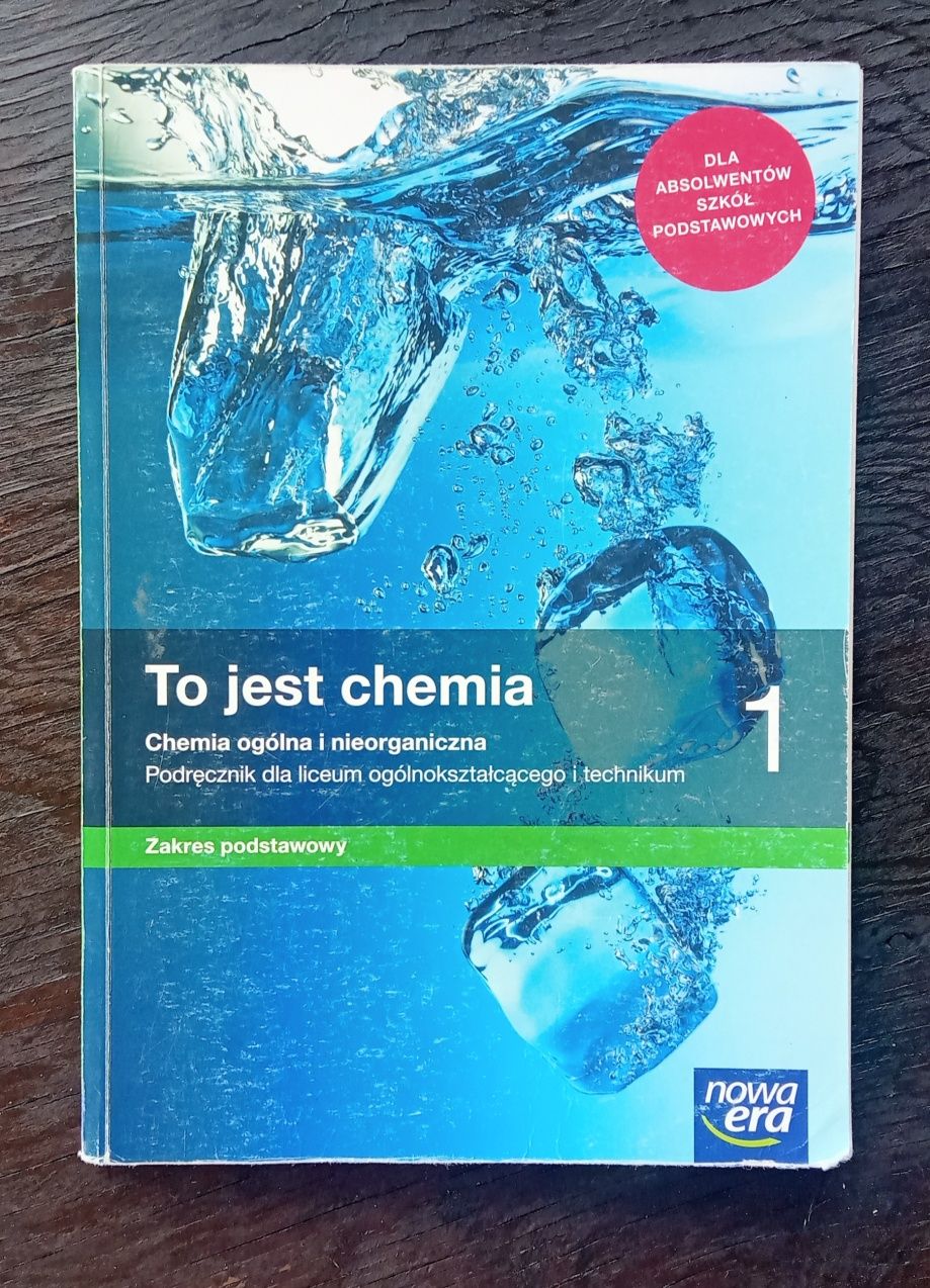 Podręcznik ,, To jest chemia '' 1