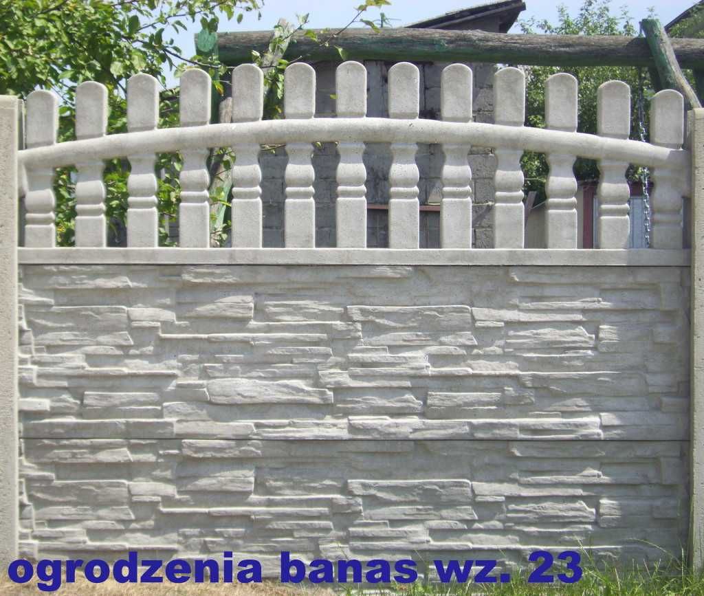 Ogrodzenie betonowe, panel betonowy, montaż, transport