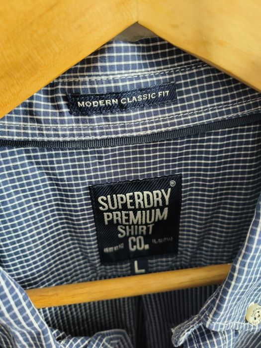 Nowa męska koszula Superdry Regular Fit L