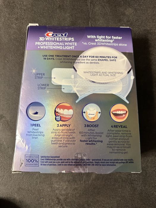 Paski wybielające 32 poziomy USA