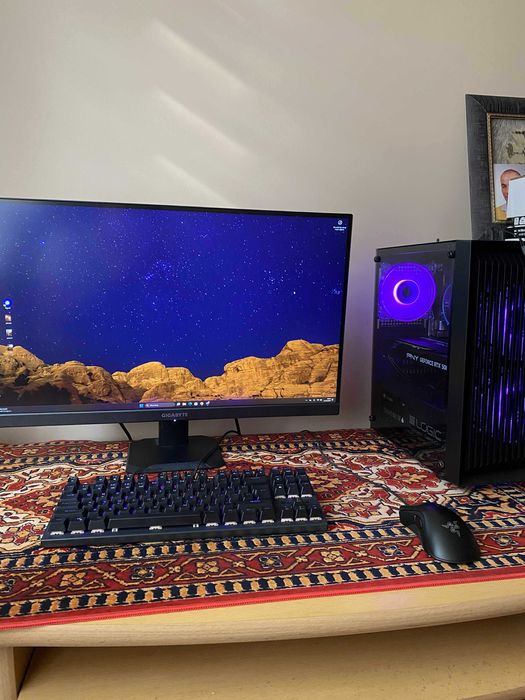 Zestaw Komputerowy ( RTX 5060 TI + intelcore i5-14400F  ) + monitor