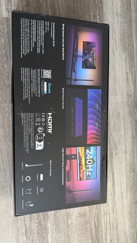 Govee AI Gaming Sync Box Kit ambilight dla gracza oświetlenie
