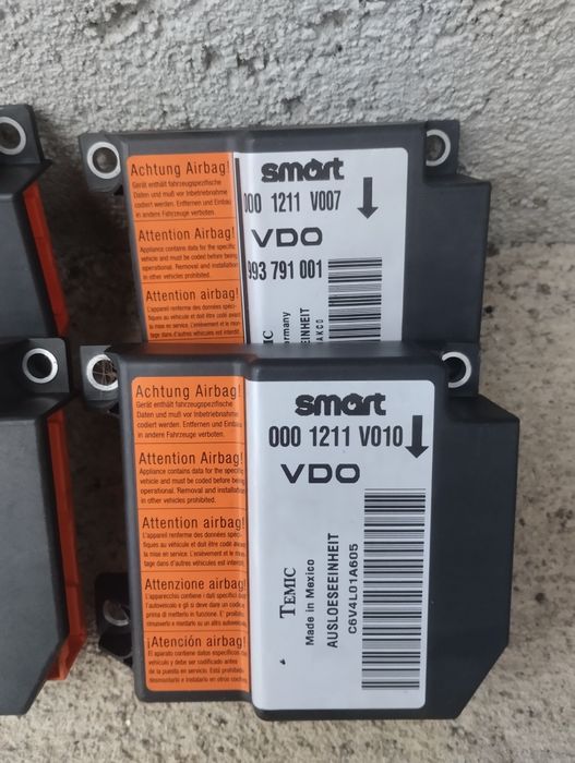 Centralina Airbag Smart fortwo 450