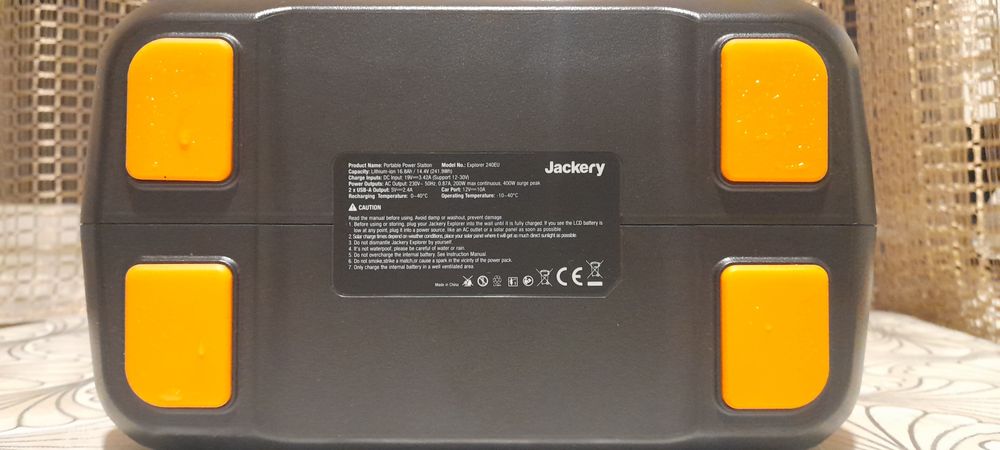 Станция зарядная Jackery 240 на 0.4 киловатт