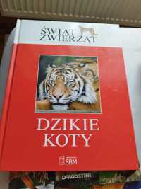 Książka świat zwierząt - dzikie koty