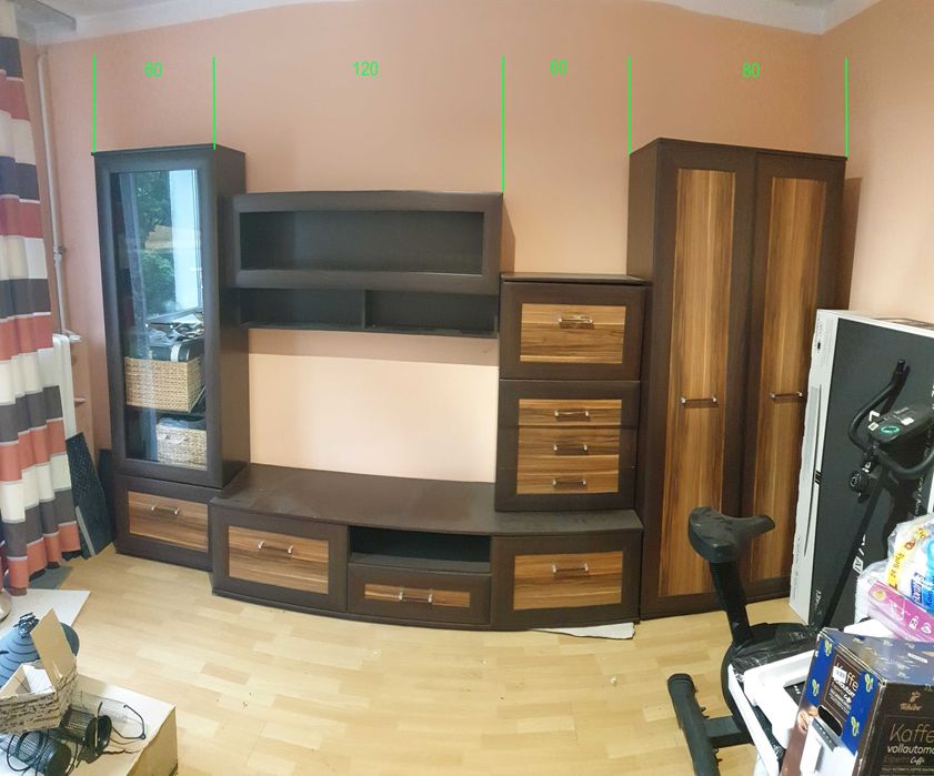 meblościanka meble do pokoju regał stół + inne zestawy