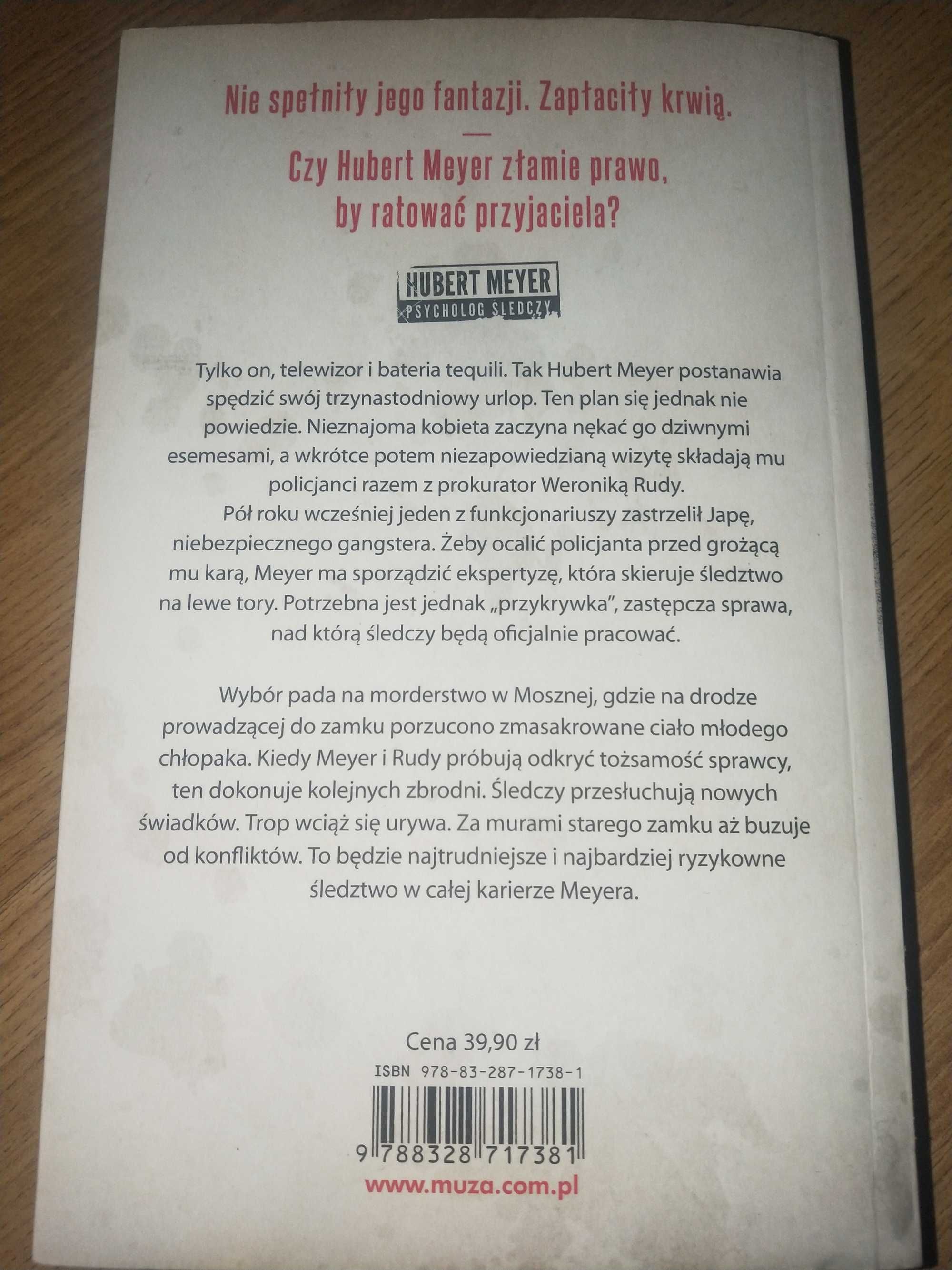 Książka Katarzyny Bondy- thriller