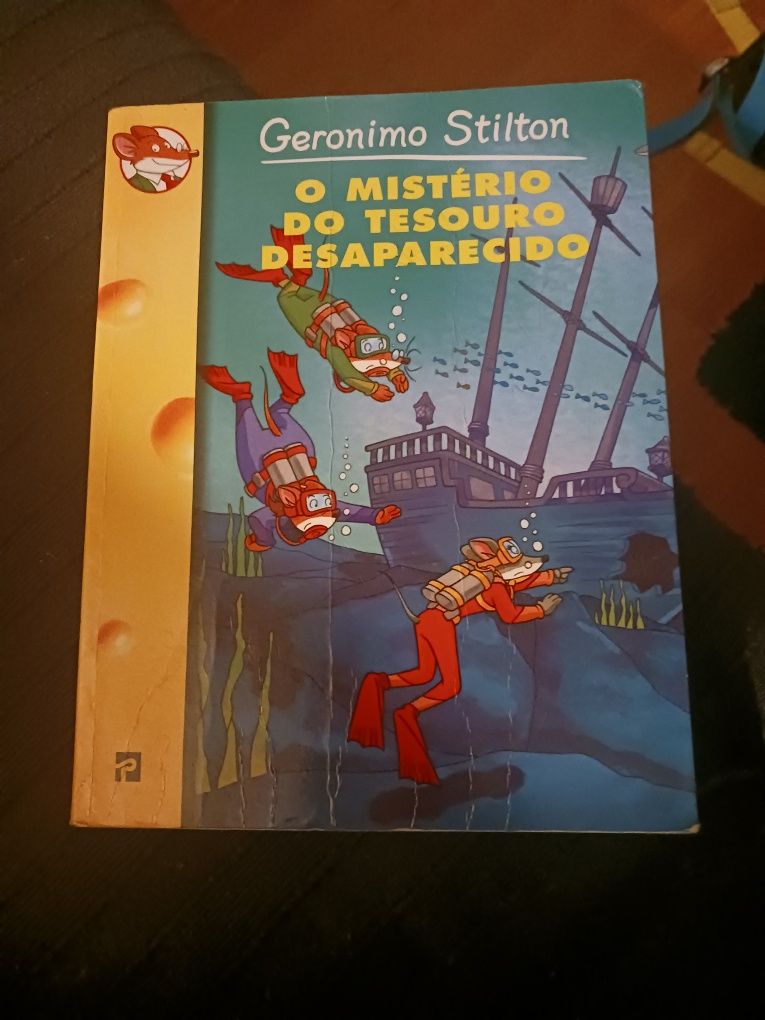 Geronimo Stilton 6 O Galeão  Dos Gatos Piratas