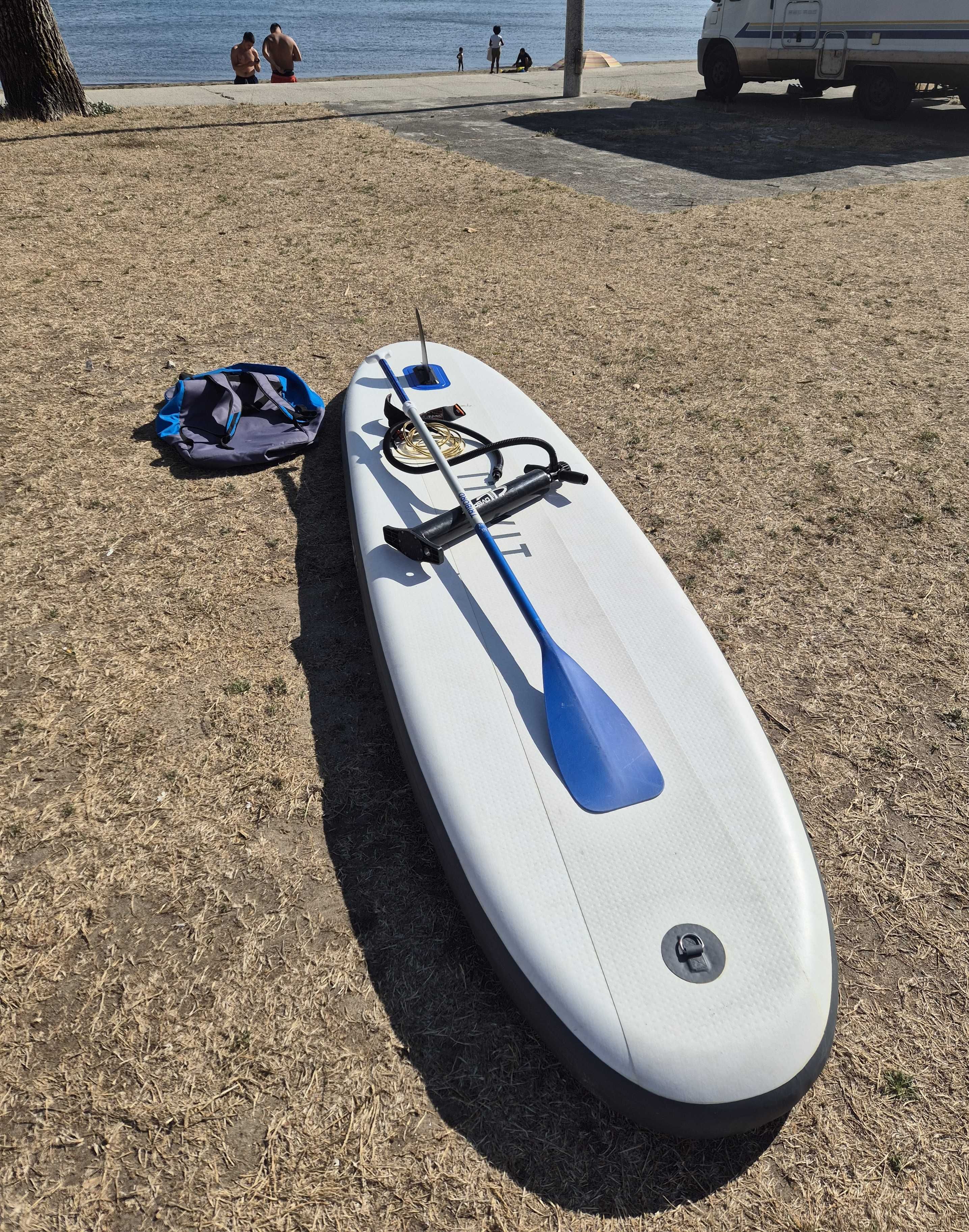 Prancha Insuflável Paddle SUP 10'7 com Bomba, Remo/Todos os Acessórios
