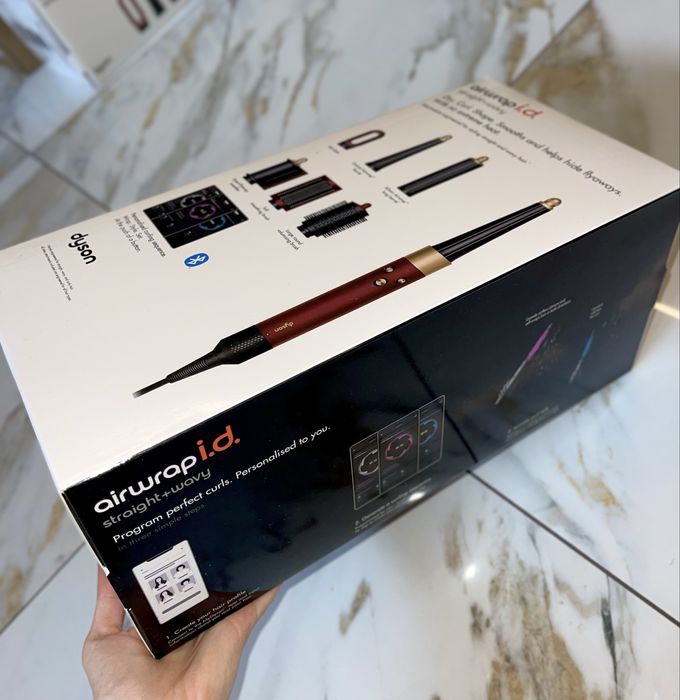 ОРИГІНАЛ Стайлер Дайсон запломбований / Dyson Airwrap i.d. Velvet Red