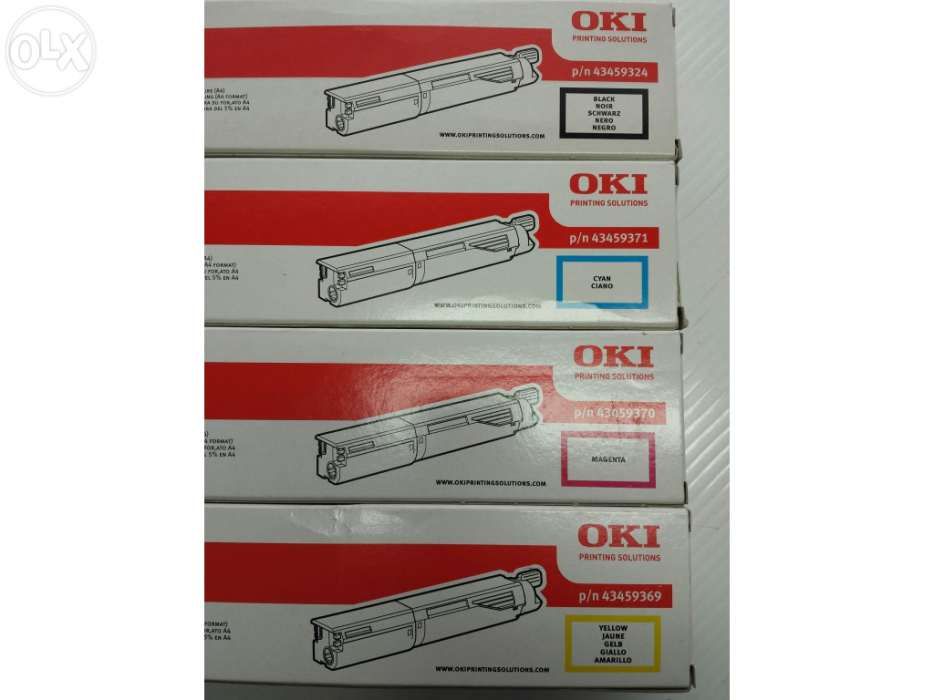 Toner oki c3520 mfp / c3530 mfp / mc350 / mc360 original preto