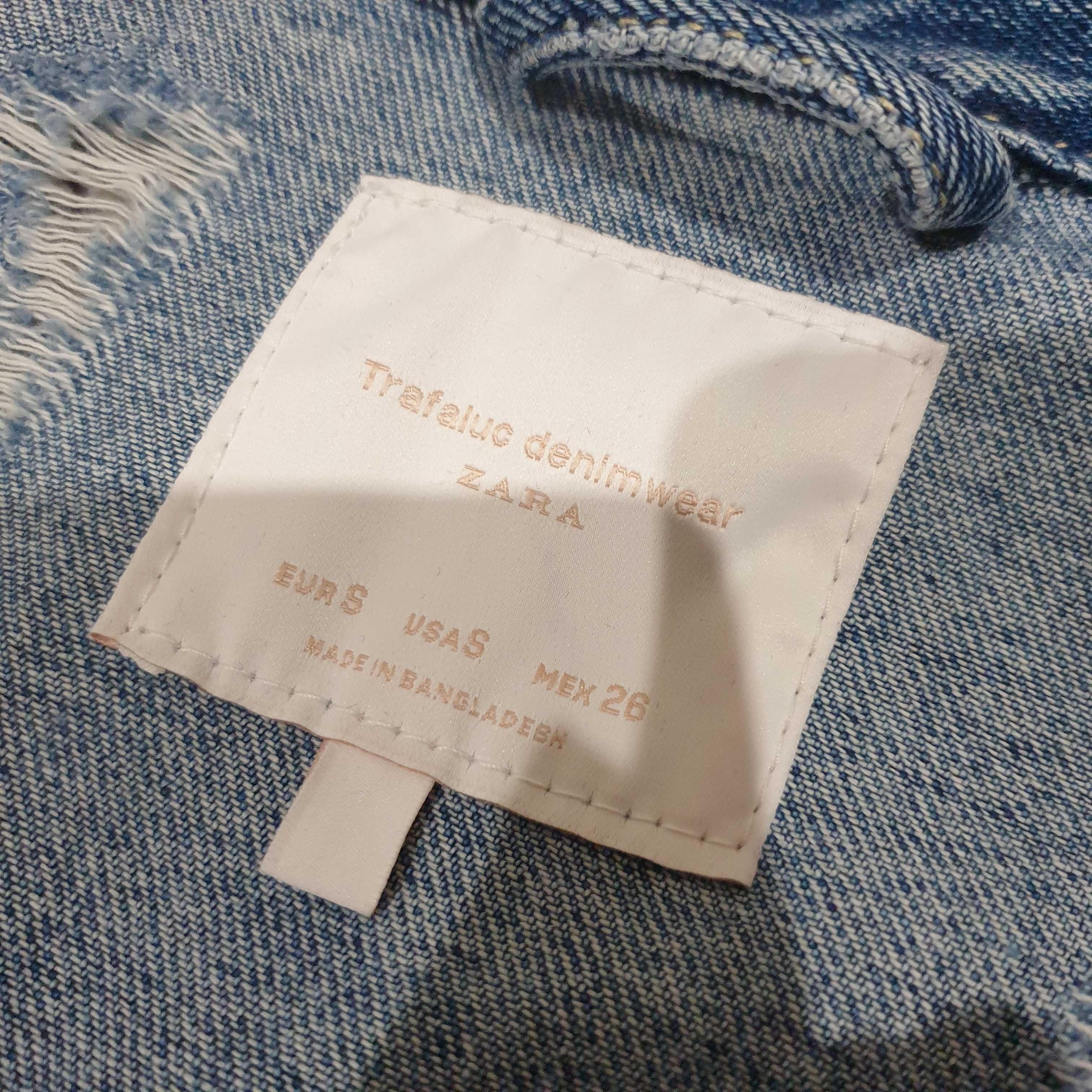 Джинсова куртка з колекції Zara Trafaluc denimwear.