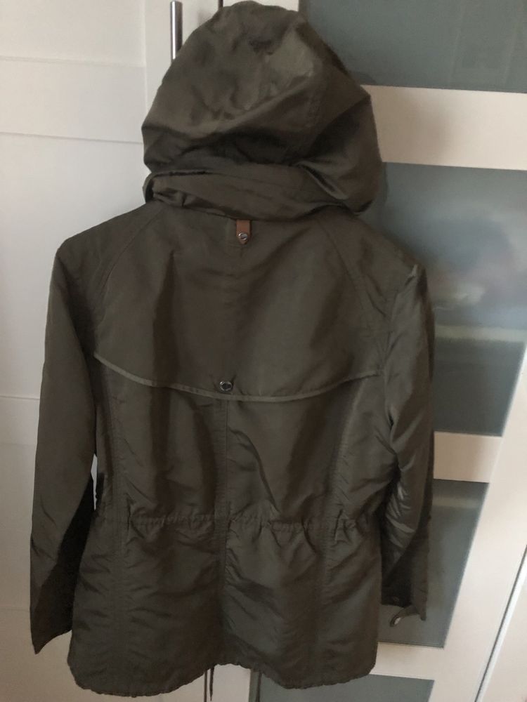 Kurtka damska wiosenna lekka Massimo Dutti L kolor khaki