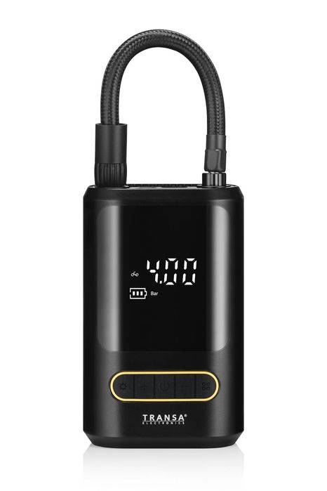 NOWA | Pompka elektryczna bezprzewodowa do opon | LED | Końcówki |