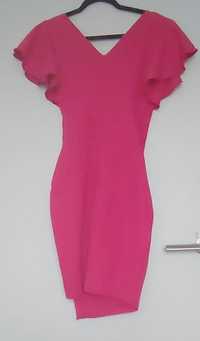Różowa sukienk Lena marki katniss rozm. 36