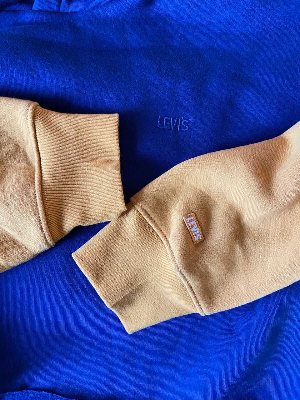 Худі levi’s худі levis оригінал вкорочений худі левайс світшот флісове