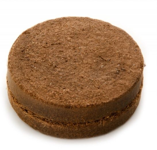 Podściółka JK Coco Mix Lignocel Disc, kruszonka kokos w dwóch krążkach