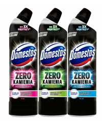 3 x Domestos Zero Kamienia Żel do Czyszczenia WC 1,5L