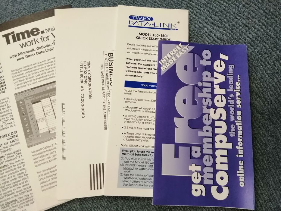 Timex Data link Nowy