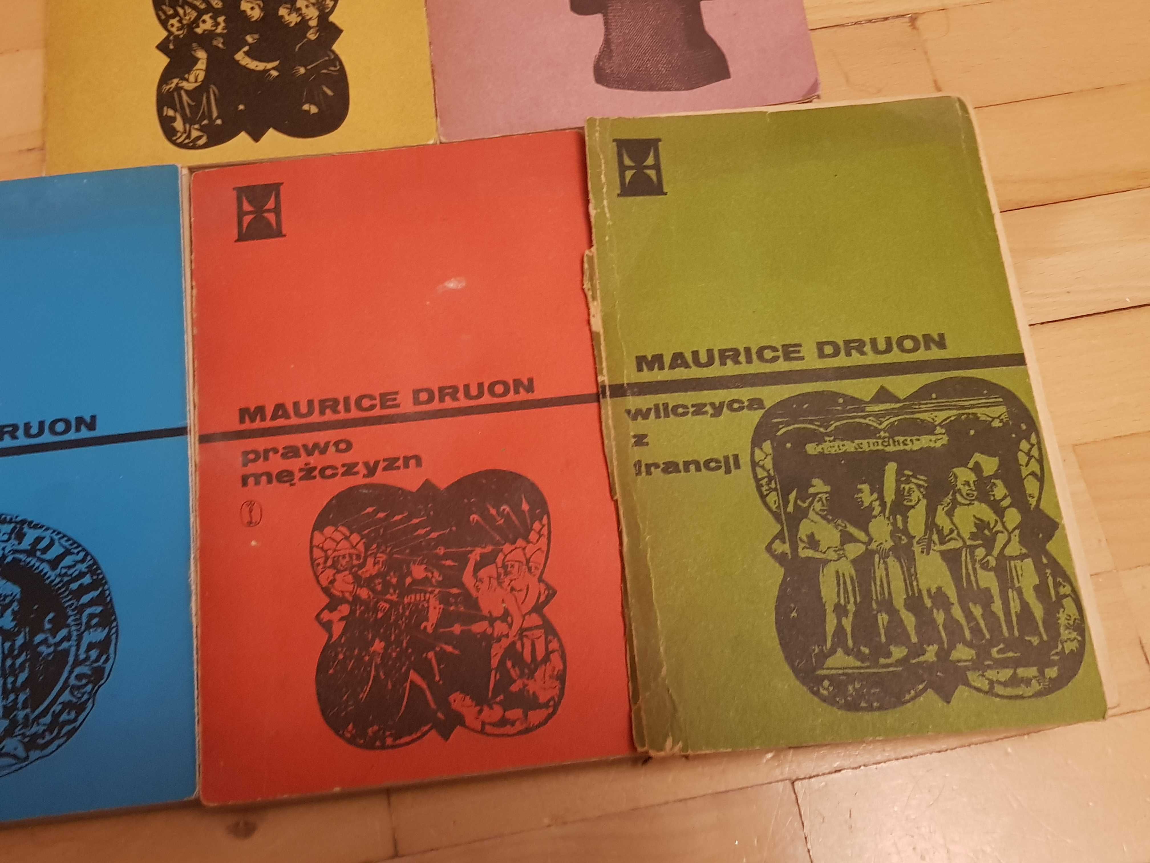 Królowie przeklęci 5 tomów Maurice Druon 1977