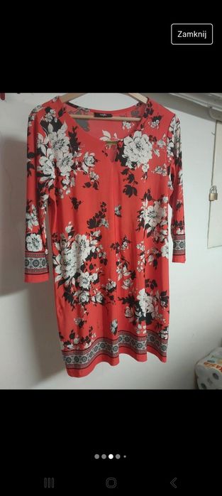 Tunika w kwiaty M Wallis