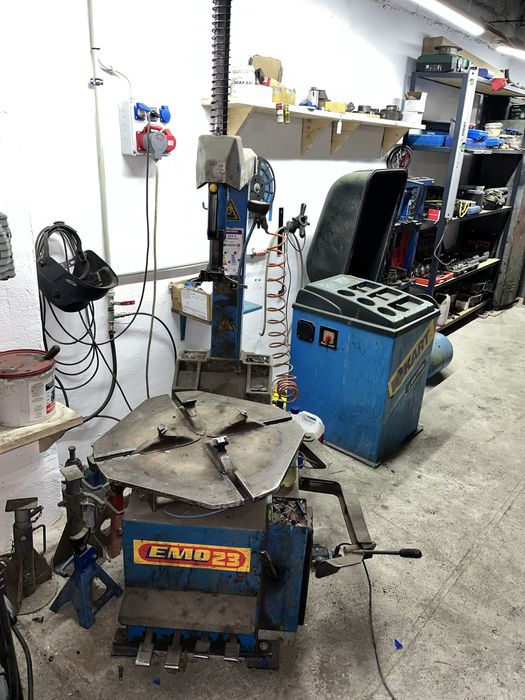 Montazownica EMO 23 do Opon + Wywazarka Unitroll