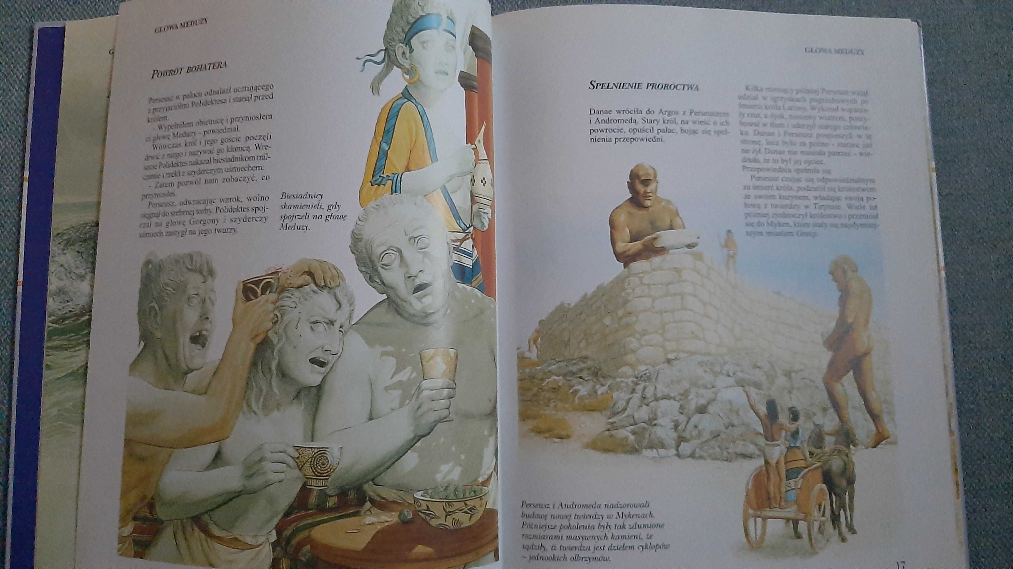 Legendy Greków Opowieści mity fakty Peter Connolly Mitologia dl dzieci