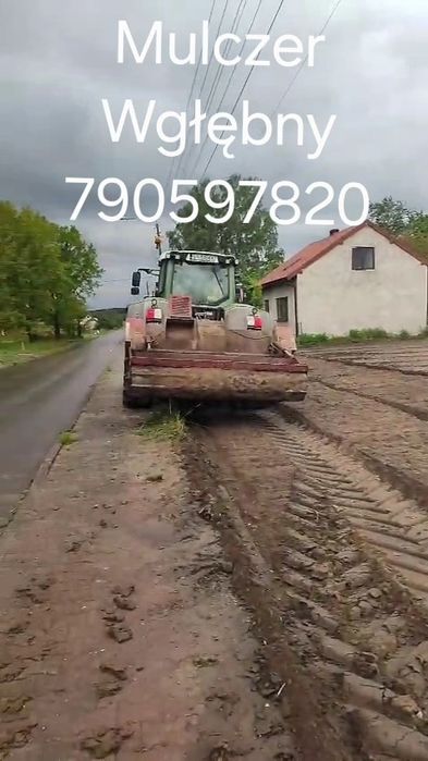 Mulczowanie Wycinka drzew Frezowanie Karczowanie Mulczer Wgłębny Leśny