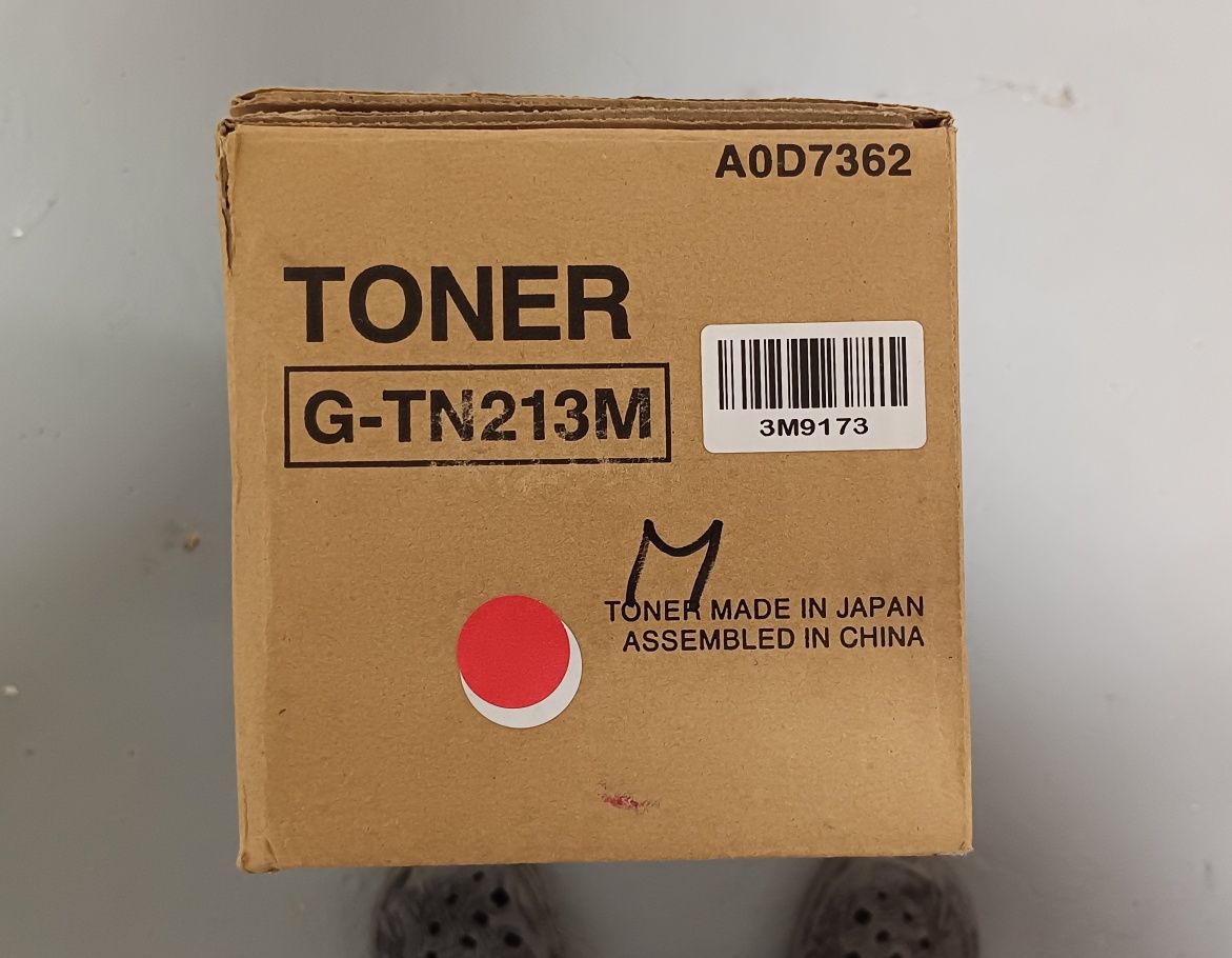 Toner Konica Minolta / G - TN213M Magenta / A0D7362