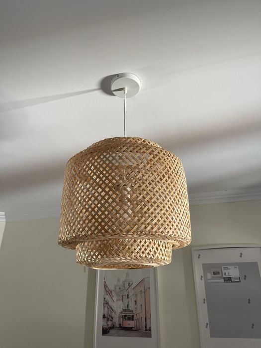 Candeeiro de teto de babum