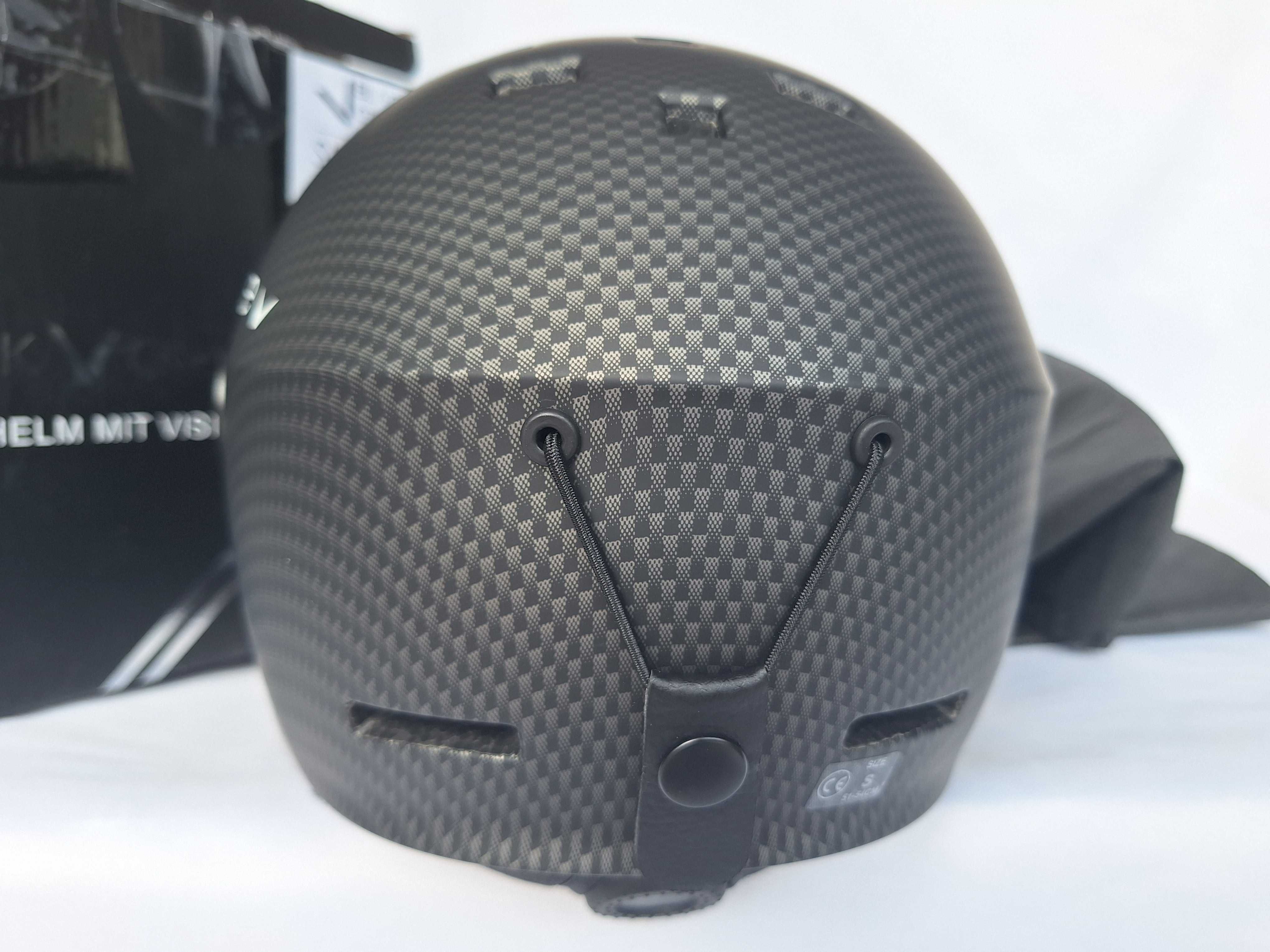 Kask narciarski Black Crevice Arlberg Carbon Black S 51-54cm