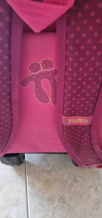 Mochila escolar menina trolley Totto