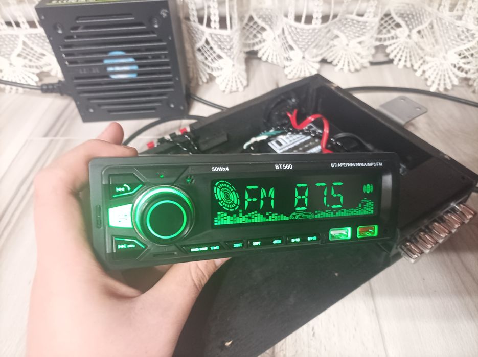 Автомагнітола на 2-USB Sony BT-560 1DIN MP3 з Bluetooth і RGB