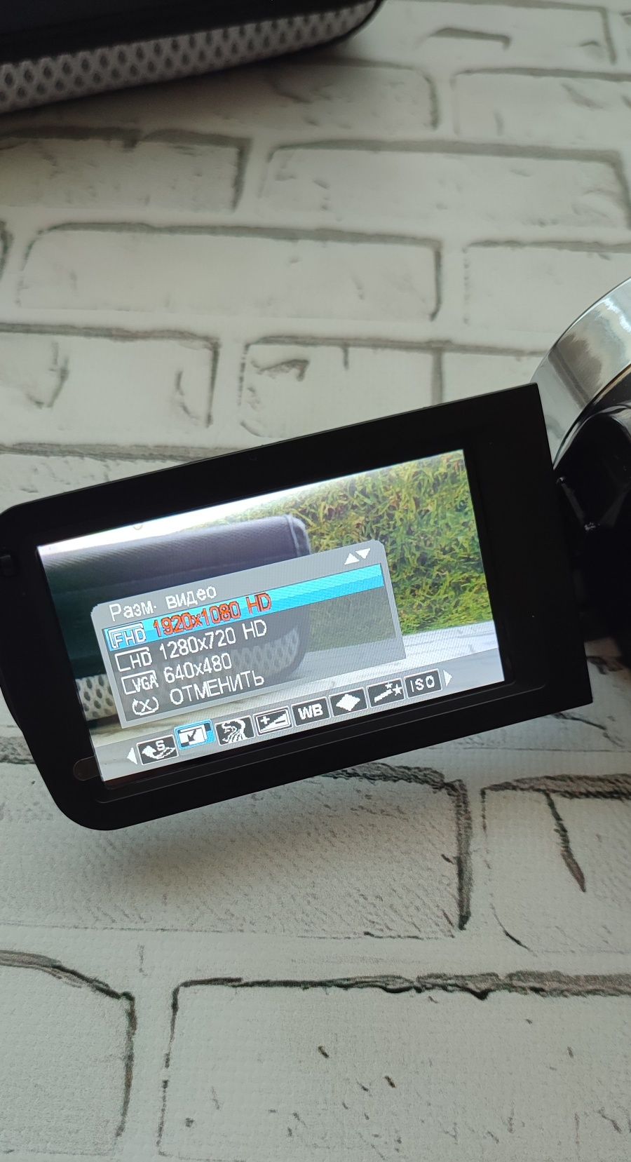 Видеокамера Camcorder, с микрофоном, пультом для видеоблогеров