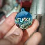Tags de resina/ lucky charms