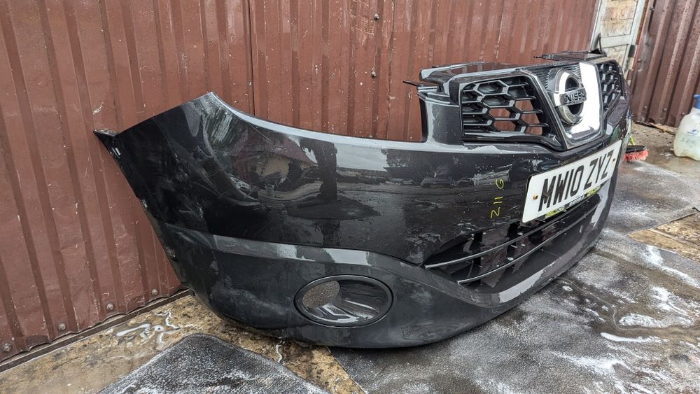 Передній бампер NISSAN QASHQAI / Нісан Кашкай j10 рестайлинг колір z11