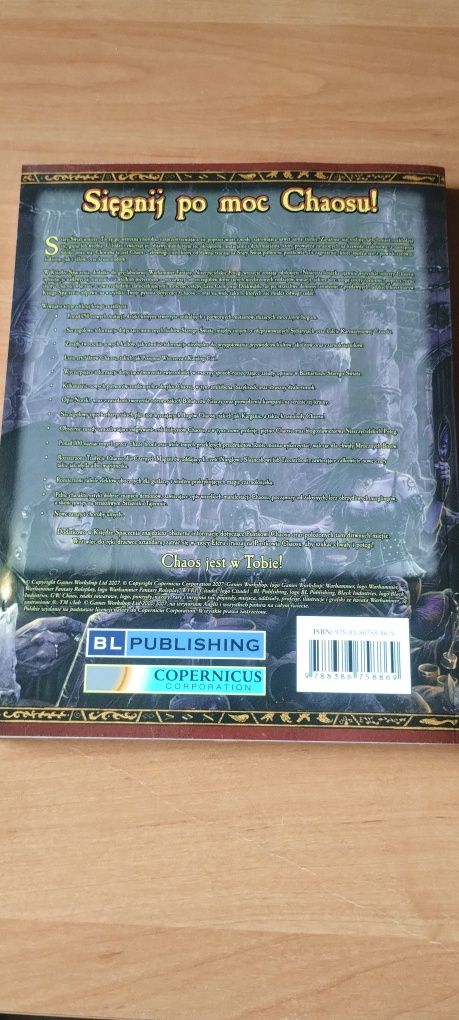 Księga Spaczenia Warhammer fantasy RPG