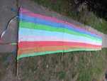 Kolorowy parawan plażowy 4,7m x 1m