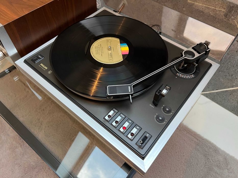 PHILIPS 222 ELECTRONIC/aluminium/JAK NOWY/piękny design/AUTOMAT/serwis