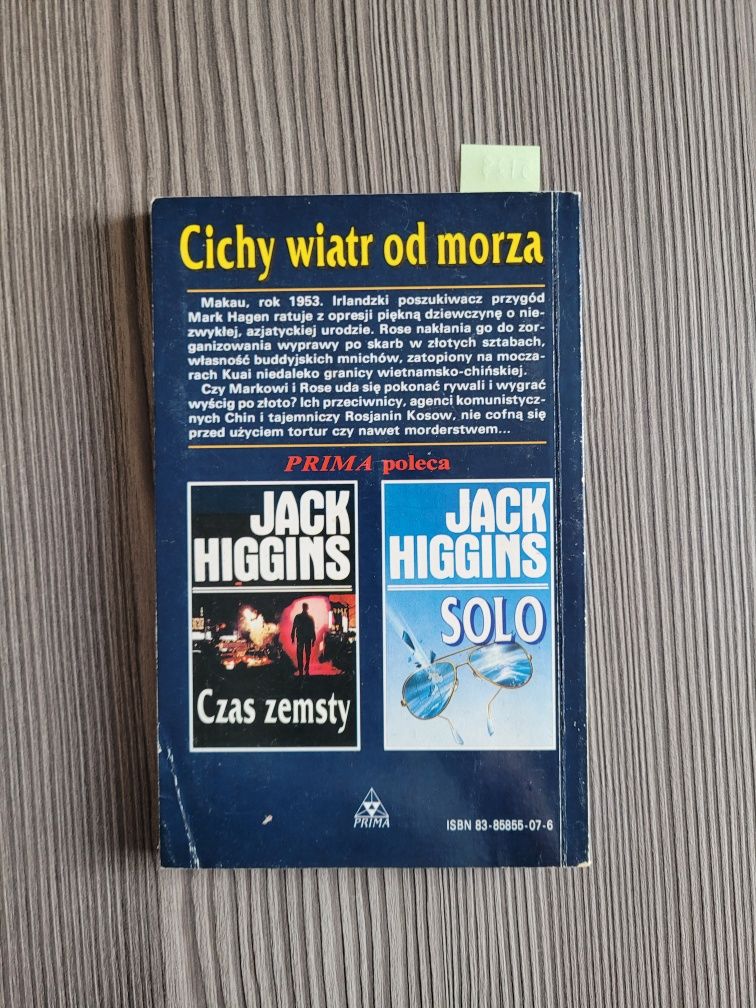 5129. "Cichy wiatr od morza" Jack Higgins