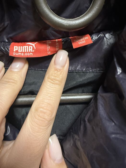 Пуховик puma короткий