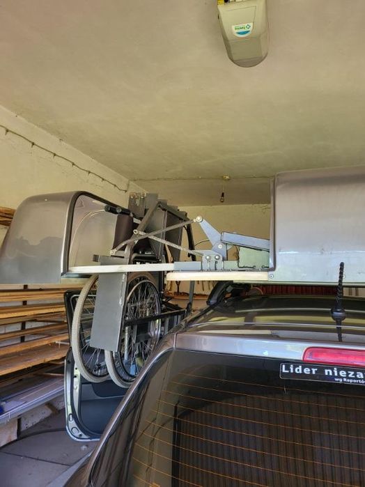 Bagażnik dachowy na wózek inwalidzki