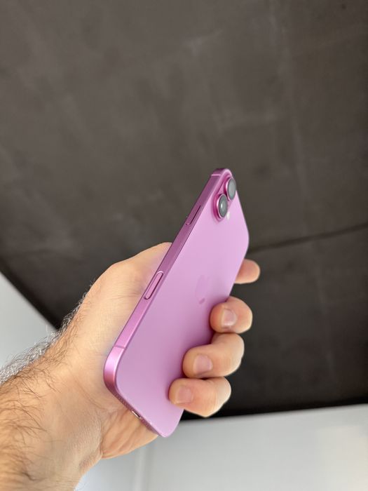 Apple iphone 16+ 128 gb рожевий 90% айфон 16 плюс