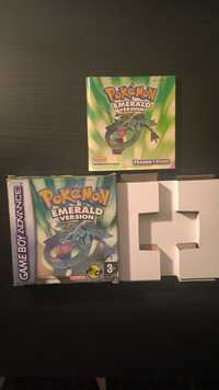 Caixa + manual Pokémon Emerald