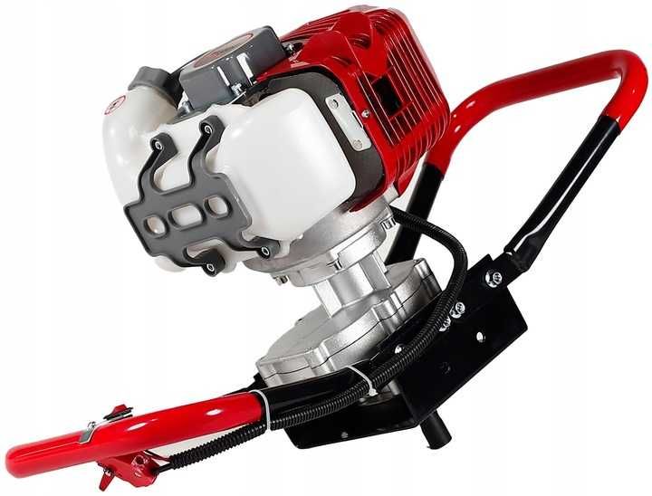 Świder Spalinowy  Wiertnica Glebowa  6,7 KM +Zestaw Wierteł 10 20 30