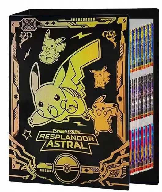 MEGA Zestaw 10 kart pokemon + Album 240 kart Scarlet & Violet Astral