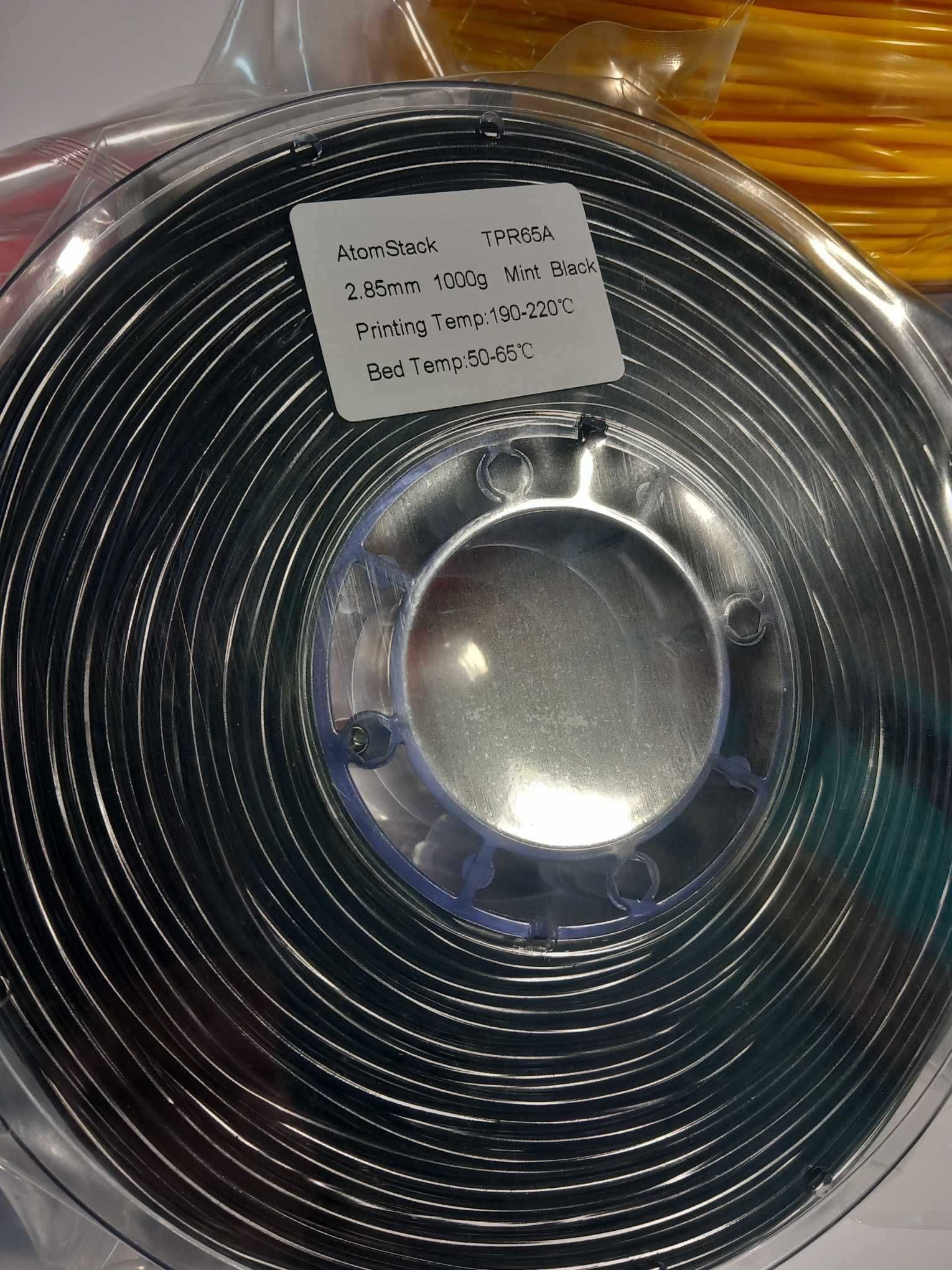 2,85 mm TPR Gumowy Filament Materiały Eksploatacyjne Do Drukarek 3D