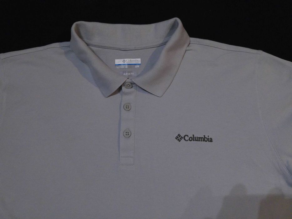 koszulka męska, polo bawełniane Columbia
