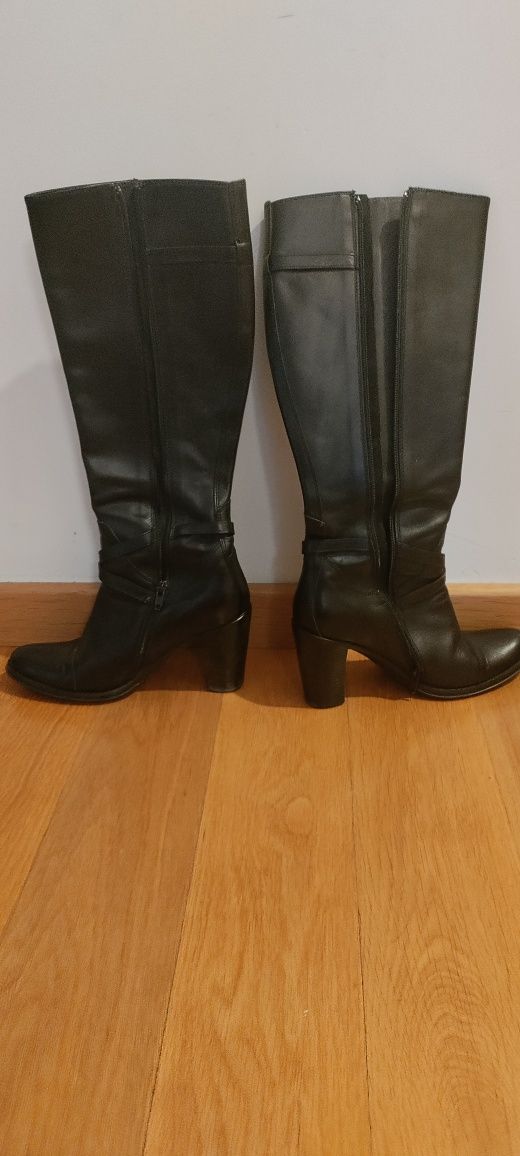 Botas cano alto preto - senhora n°37 EXCELENTE ESTADO